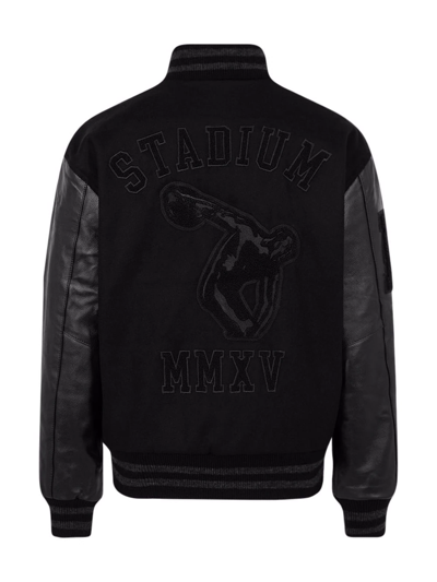 Shop Stadium Goods Letterman "blackout" Varsity Jacket