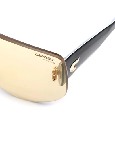 Shop Carrera Oversized Sunglasses In Yellow