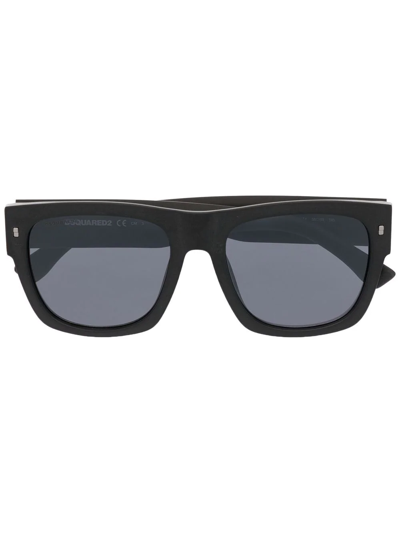 Shop Dsquared2 Square-frame Sunglasses In Black