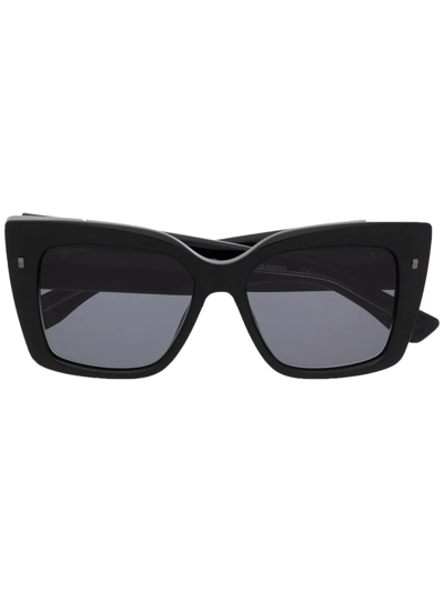 Shop Dsquared2 Square-frame Sunglasses In Schwarz