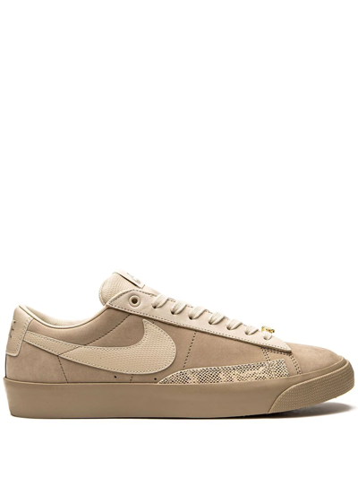 Nike X Fpar Sb Blazer Low Sneakers In Neutrals | ModeSens