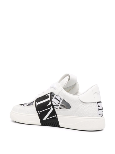Valentino White Vl7n Sneakers In Weiss