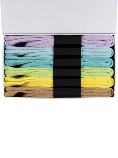 Shop Stadium Goods Pastel 6-pack Box In Multicolour