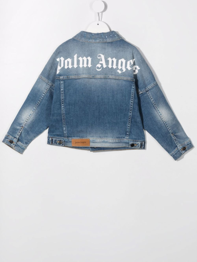 LOGO印花牛仔夹克