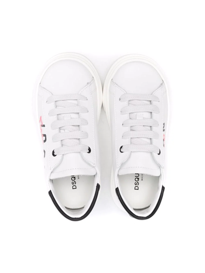 Dsquared2 Forever Icon Low-top Sneakers In White