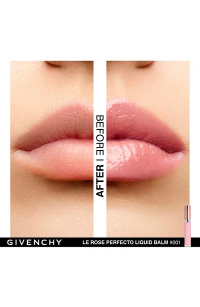 Shop Givenchy Le Rose Liquid Lip Balm In 001 Perfect Pink