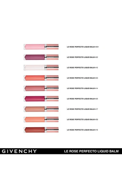 Shop Givenchy Le Rose Liquid Lip Balm In 001 Perfect Pink