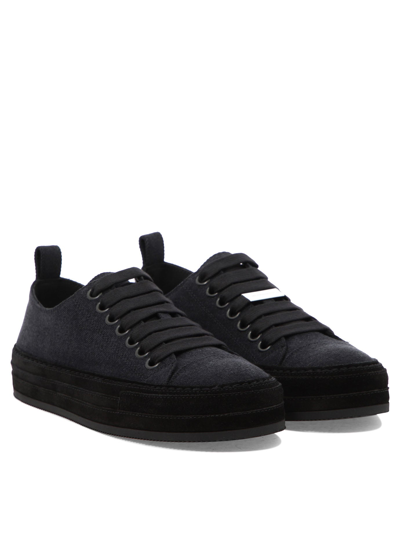 Shop Ann Demeulemeester "gert" Sneakers In Black  