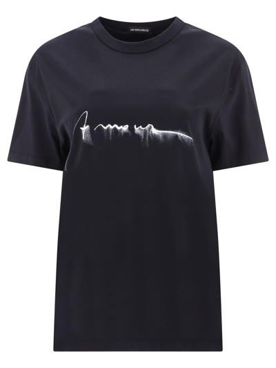 Shop Ann Demeulemeester "jarno" T-shirt In Black  