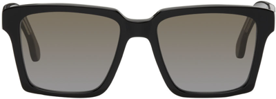 Shop Paul Smith Black Austin Sunglasses In Black Ink