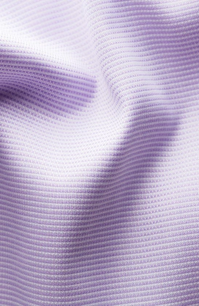 Shop Eton Slim Fit Solid Dress Shirt In Purple