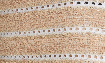 Shop Balmain Chain Tweed Skirt In Giv Blanc Beige Or Giv