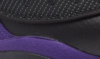 Shop Jordan Air  13 Retro High Top Sneaker In Black/ Purple/ White