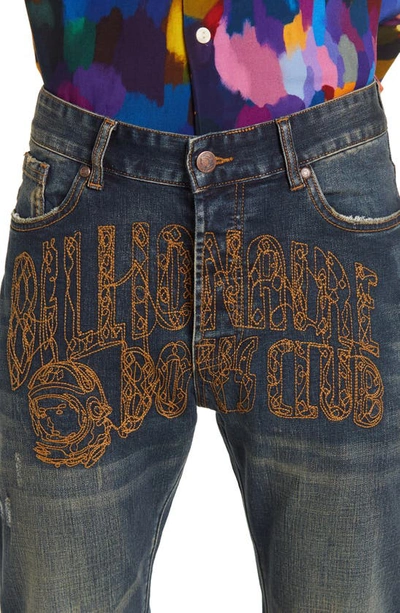 Shop Billionaire Boys Club Creative Skinny Leg Jeans In Eclipse