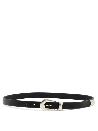 Shop Our Legacy Leather Belt In Black  