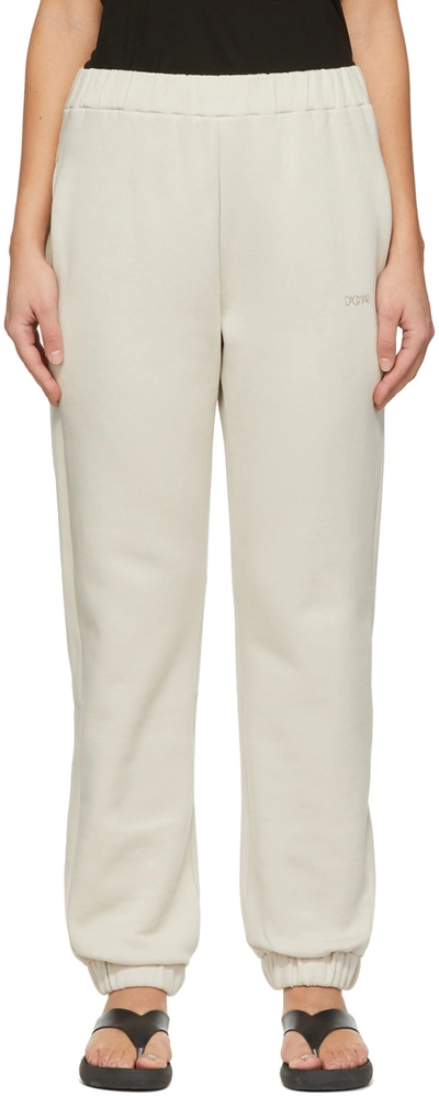 House Of Dagmar Taupe Jam Lounge Pants In Stone