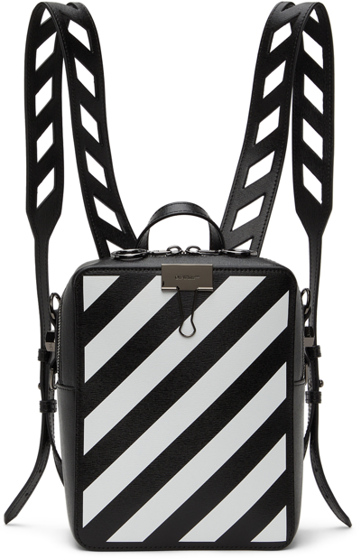 Off-White Diagonal Stripe Backpack (SHF-18082) – LuxeDH