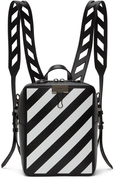 Backpacks Off-White - Diag black backpack - OWNB007S194230671001