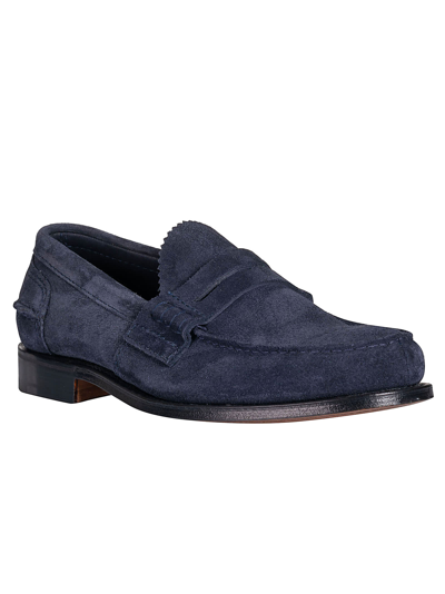 Shop Church's Classic Loafers In Blue