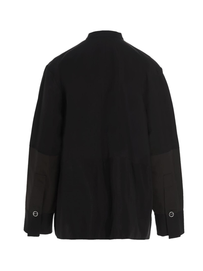 Shop Jil Sander Q 10 Shirt In Black