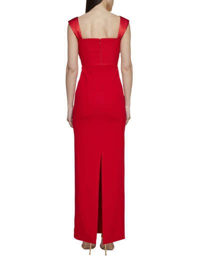 Shop Solace London Dress In Red