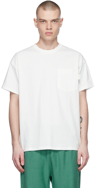 Shop Advisory Board Crystals White Cotton T-shirt In Selenite