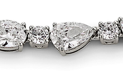 Nadri Rsvp Cubic Zirconia Choker Necklace In Rhodium