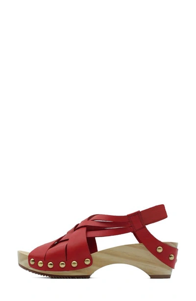 Shop Jax And Bard Jewell Sandal In Ruby Red