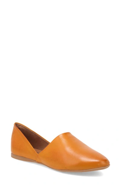 Shop Miz Mooz Kimmy Flat In Ochre