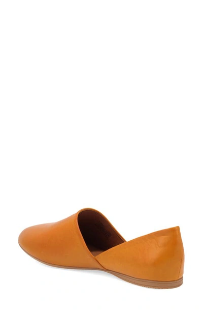 Shop Miz Mooz Kimmy Flat In Ochre