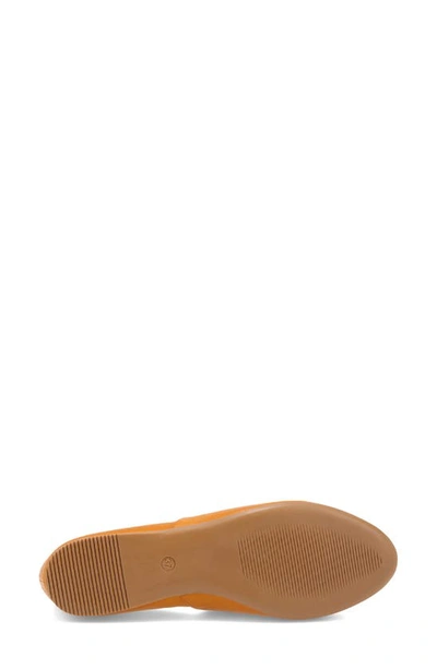 Shop Miz Mooz Kimmy Flat In Ochre