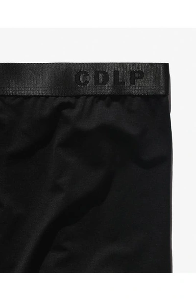 Shop Cdlp Lyocell Blend Trunks In Black