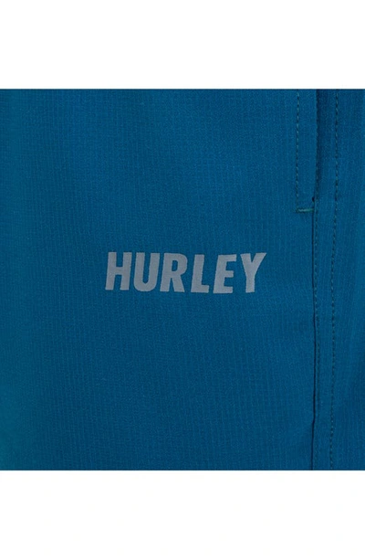 Shop Hurley Explore H20 Dri Trek Ii Shorts In Nightshadow