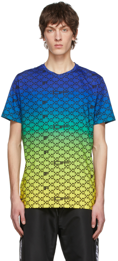multicolor monogram shirt