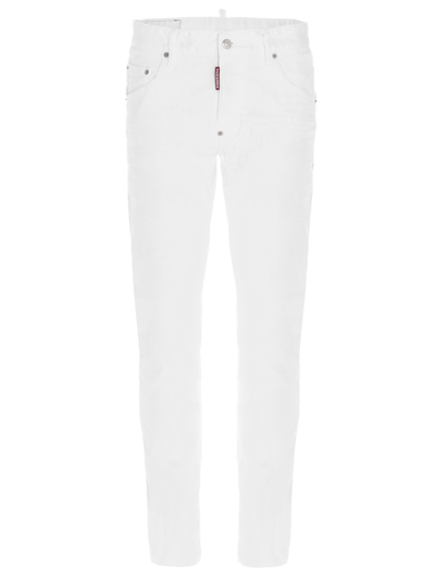 Shop Dsquared2 Dsq2 Jeans In Bianco