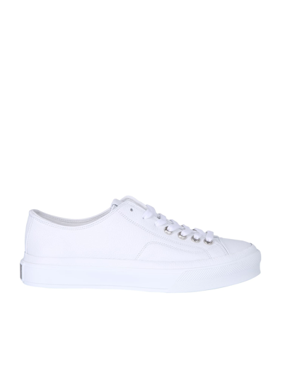 Shop Givenchy Branded Sneakers In White