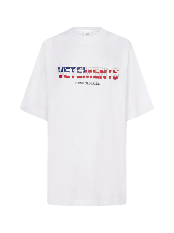 VETEMENTS - Logo Cotton T-shirt