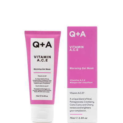 Shop Q+a Vitamin A.c.e Warming Gel Face Mask 75ml
