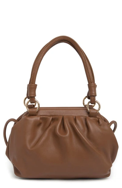 Shop Belle & Bloom Just Because Satchel Crossbody Bag In Brown