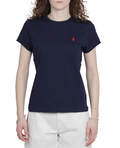 Shop Polo Ralph Lauren Navy Logo T-shirt