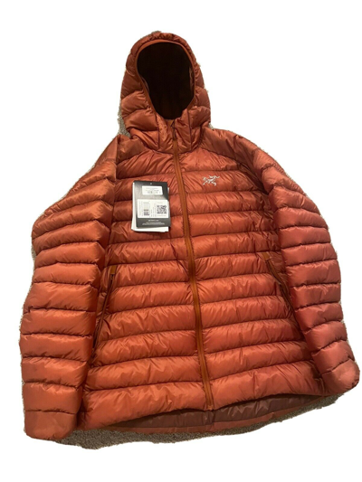 Pre owned Arc teryx Arcteryx Cerium Lt Hoody Hooded Down Jacket Coat Mens Xl Orange ModeSens
