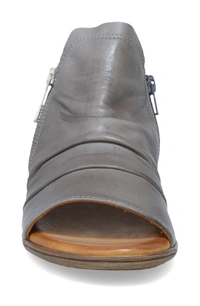 Shop Miz Mooz Dylan Sandal In Graphite Leather