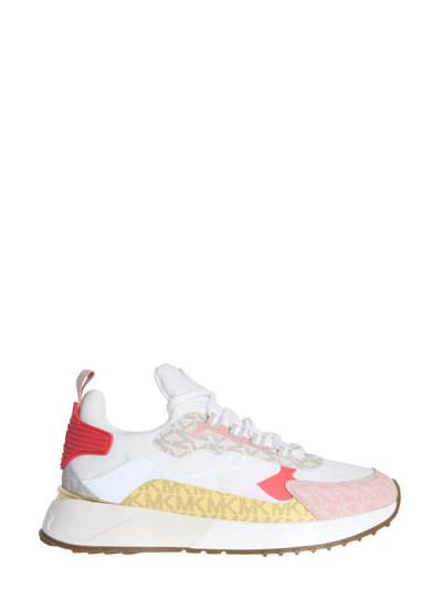 Shop Michael Michael Kors Theo Sneakers In Multicolour