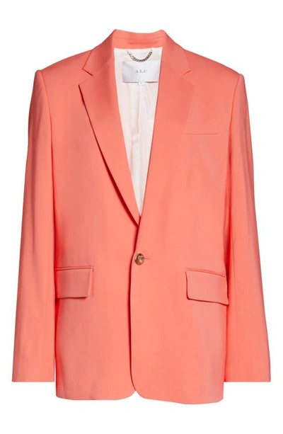 Shop A.l.c Dakota One-button Jacket In Maillot