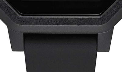 Shop Nixon Siren Digital Recycled Plastic Strap Watch, 36mm In Black
