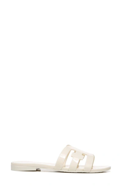 Shop Sam Edelman Bay Jelly Slide Sandal In Modern Ivory