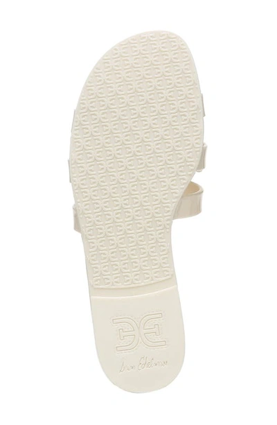 Shop Sam Edelman Bay Jelly Slide Sandal In Modern Ivory