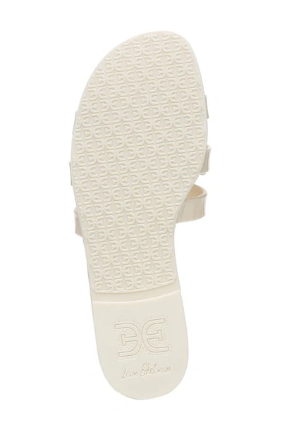 Sam Edelman Bay Jelly Slide Sandal In Modern Ivory