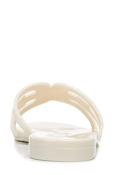 Shop Sam Edelman Bay Jelly Slide Sandal In Modern Ivory