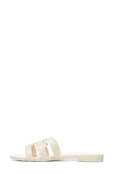 Shop Sam Edelman Bay Jelly Slide Sandal In Modern Ivory